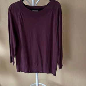 Maroon loft sweater